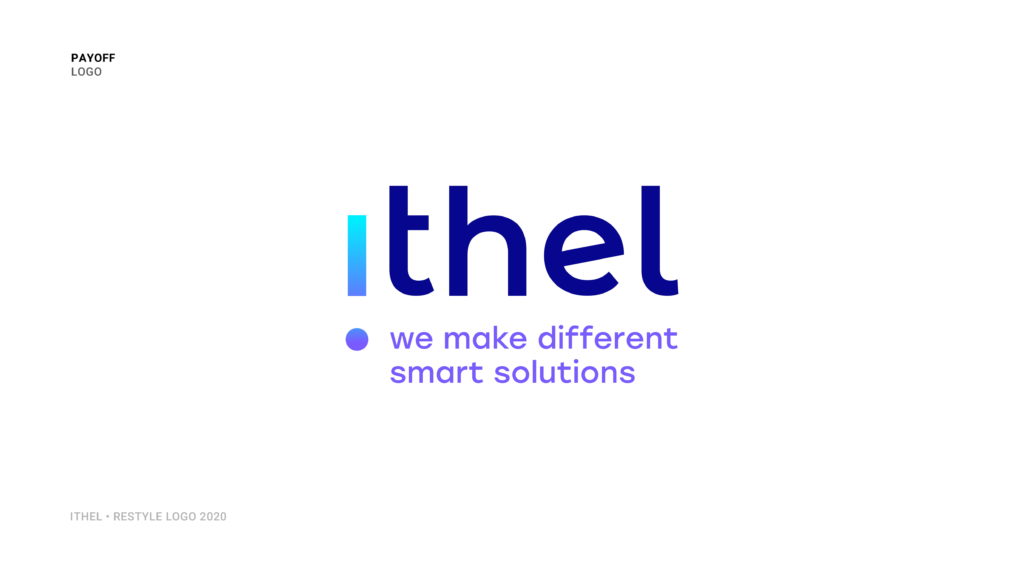 Il nuovo logo aziendale ITHEL Concept Logo 2020 07