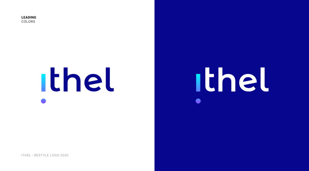 Il nuovo logo aziendale ITHEL Concept Logo 2020 09