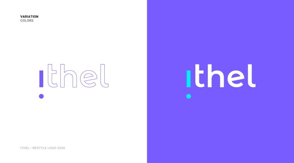 Il nuovo logo aziendale ITHEL Concept Logo 2020 10